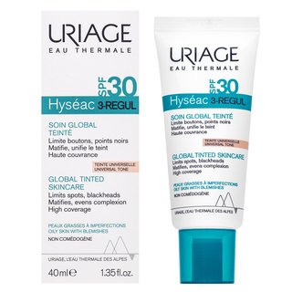 Uriage Hyséac tónující a hydratační emulze 3-Regul SPF30 Global Tinted Skincare 40 ml (obrázek 3)