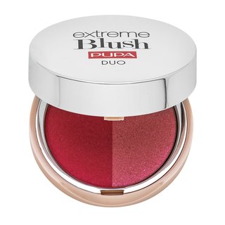 Pupa Extreme Blush DUO pudrová tvářenka 140 Radiant Flamingo - Glow Creamy 4 g