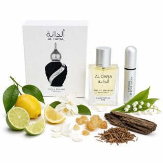 Niche Emarati Al Dana parfémovaná voda unisex + atomizer 20 ml (obrázek 4)