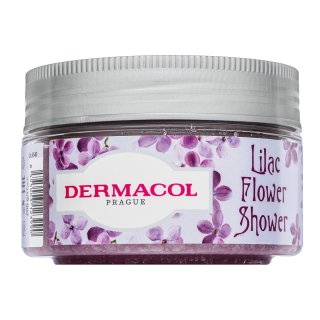 Opojný tělový peeling Šeřík Flower Care (Delicious Body Scrub Lilac) 200 g