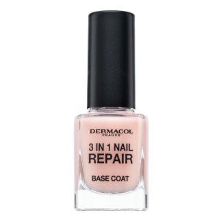 Dermacol 3in1 Nail Repair Base Coat zpevňující lak na nehty 11 ml