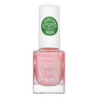 Dermacol Pure 3D Nail Polish lak na nehty 05 Rose Veil 11 ml