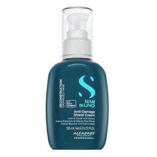 Alfaparf Milano Semi Di Lino Reconstruction Anti-Damage Shield Cream posilující péče pro slabé a poškozené vlasy 125 ml