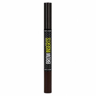 Maybelline New York Brow Inserts Deep Brown 5 Fixa na obočí s trojitým hrotem 1 ks
