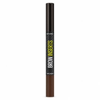 Maybelline New York Brow Inserts Medium Brown 4 Fixa na obočí s trojitým hrotem 1 ks