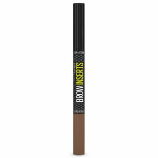Maybelline New York Brow Inserts Soft Brown 2 Fixa na obočí s trojitým hrotem 1 ks