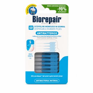 Biorepair Disposable Rubber Picks mezizubní párátka 40 pcs S