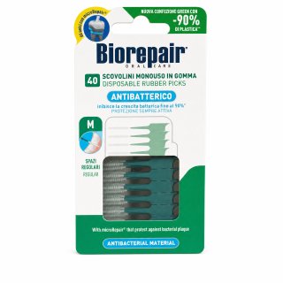 Biorepair Disposable Rubber Picks mezizubní párátka 40 pcs M