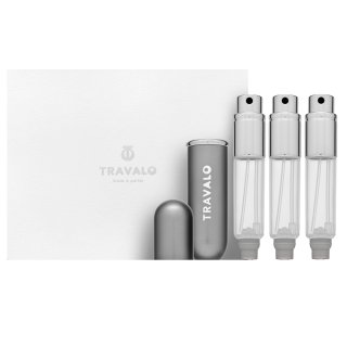Travalo Classic dárková sada unisex Titanium 3 x 5 ml