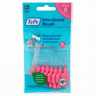 TePe Interdental Brush mezizubní kartáčky 8 pcs 0,4 mm