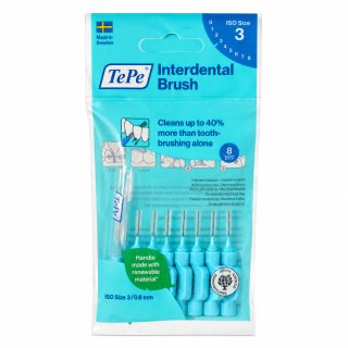 TePe Interdental Brush mezizubní kartáčky 8 pcs 0,6 mm