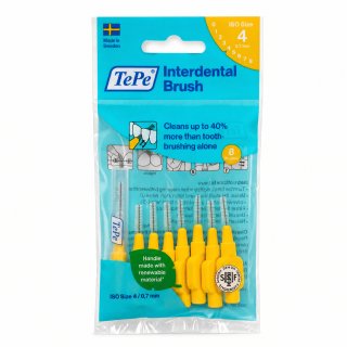 TePe Interdental Brush mezizubní kartáčky 8 pcs 0,7 mm