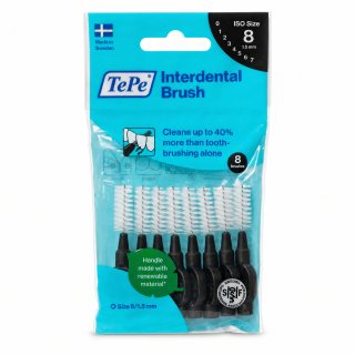 TePe Interdental Brush mezizubní kartáčky 8 pcs 1,5 mm