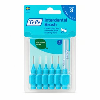 TePe Interdental Brush mezizubní kartáčky 6 pcs 0,6 mm