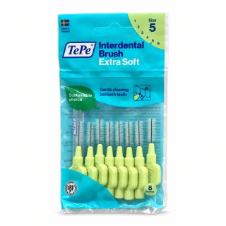 TePe Interdental Brush mezizubní kartáčky Extra Soft 8 pcs 0,8 mm