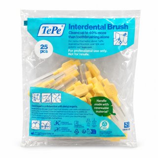 TePe Interdental Brush mezizubní kartáčky Extra Soft 25 pcs 0,7 mm