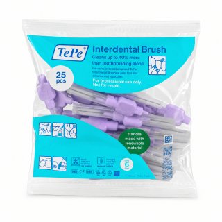 TePe Interdental Brush mezizubní kartáčky Extra Soft 25 pcs 1,1 mm