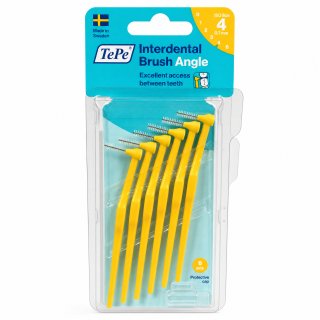 TePe Interdental Brush mezizubní kartáčky Angle 6 pcs 0,7 mm