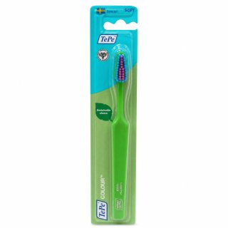 TePe Colour zubní kartáček Soft Toothbrush Green