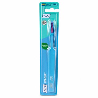 TePe Colour zubní kartáček Soft Toothbrush Turquoise