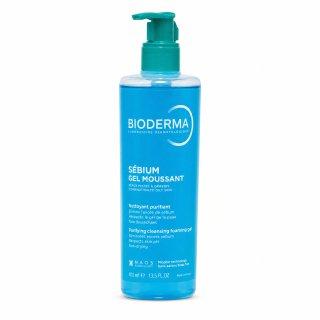 Bioderma Sébium čistící gel Purifying Cleansing Foaming Gel 400 ml