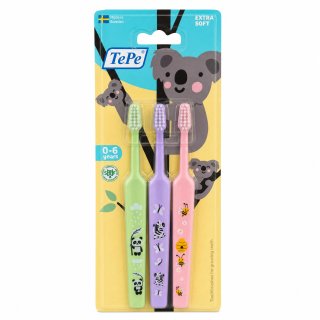 TePe Mini zubní kartáček Toothbrush 3 pcs Extra Soft