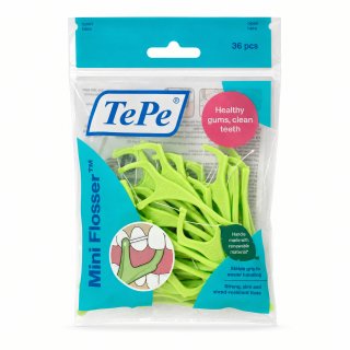 TePe Mini Flosser mezizubní niť s držátkem 36 pcs