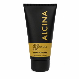 Alcina Color Conditioning Shot tónovací kondicionér pro blond vlasy Gold 150 ml