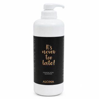 Alcina It's never too late! Coffein Vital Shampoo posilující šampon pro řídnoucí vlasy 1250 ml