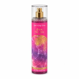 Bath & Body Works Pink Tie Dye tělový spray pro ženy 236 ml