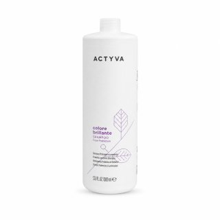 Kemon Actyva Colore Brillante Protection and Shine Shampoo ochranný šampon pro barvené vlasy 1000 ml