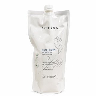 Kemon Actyva Nutrizione Light Nutrition Shampoo vyživující šampon pro jemné vlasy Refill 1000 ml