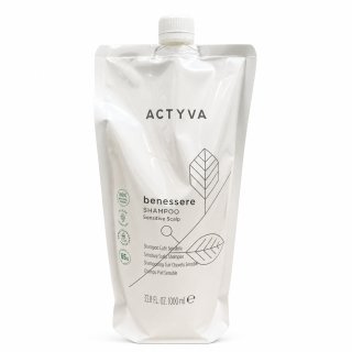 Kemon Actyva Benessere Sensitive Scalp Shampoo posilující šampon pro citlivou pokožku hlavy Refill 1000 ml
