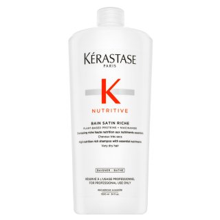 Kérastase Nutritive Bain Satin Riche vyživující šampon pro velmi suché a poškozené vlasy 1000 ml