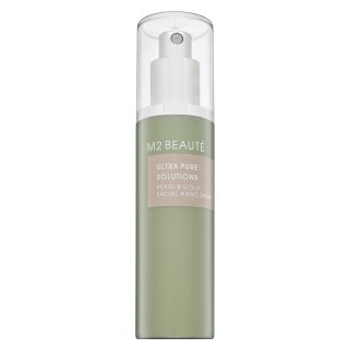 M2 Beauté Ultra Pure Solutions rozjasňující sérum Pearl & Gold Facial Nano Spray 75 ml
