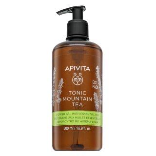 Apivita Tonic Mountain Tea sprchový gel Shower Gel with Essential Oils 500 ml