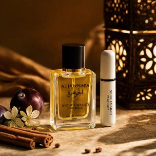 Niche Emarati Al Jawhara parfémovaná voda unisex + atomizer 20 ml (obrázek 5)