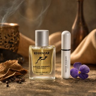 Niche Emarati Khanjar parfémovaná voda unisex + atomizer 20 ml (obrázek 5)
