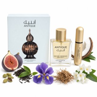 Niche Emarati Antique parfémovaná voda unisex + atomizer 20 ml (obrázek 4)