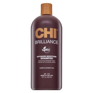 CHI Brilliance Optimum Moisture Shampoo hydratační šampon pro lesk a hebkost vlasů 946 ml koupíte na Brasty.cz