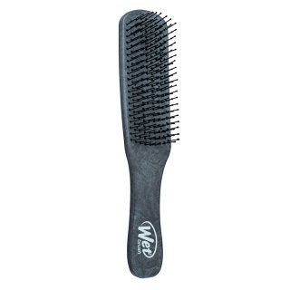 Wet Brush Detangler Brown Leather kartáč na vlasy pro muže Black 1 ks