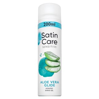 Gillette Satin Care dámský gel na holení s aloe vera 200 ml