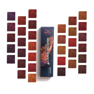 Wella Professionals Koleston Perfect Me+ Vibrant Reds profesionální permanentní barva na vlasy 7/43 60 ml (obrázek 4)