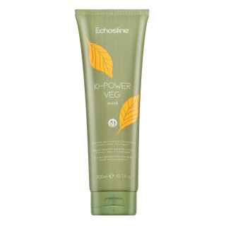 Echosline Ki-Power Veg Mask maska pro poškozené a chemicky ošetřené vlasy 300 ml