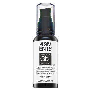 Alfaparf Milano Pigments Color koncentrované kapky s barevnými pigmenty Grey Black 90 ml