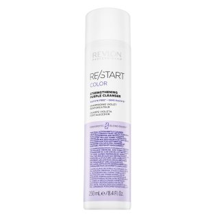 Revlon Professional Restart Color Strengthening Purple Cleanser tónovací šampon pro neutralizaci žlutých tónů 250 ml koupíte na Brasty.cz