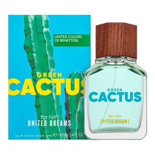 Benetton United Dreams Green Cactus toaletní voda pro muže 100 ml (obrázek 3)