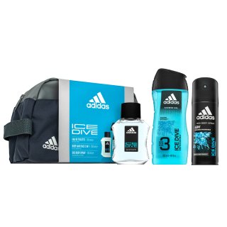 Levně Adidas Ice Dive dárková sada pro muže Set II. 100 ml