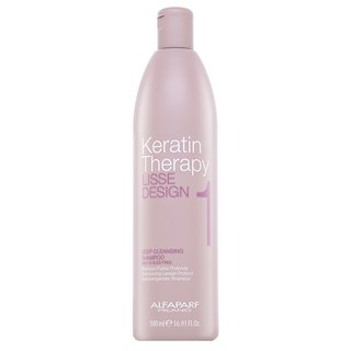 Alfaparf Milano Lisse Design Keratin Therapy Deep Cleansing Shampoo hloubkově čistící šampon pro všechny typy vlasů 500 ml