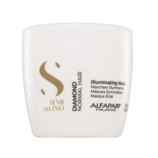 Levně Alfaparf Milano Semi Di Lino Diamond Illuminating Mask vyživující maska pro lesk vlasů 500 ml